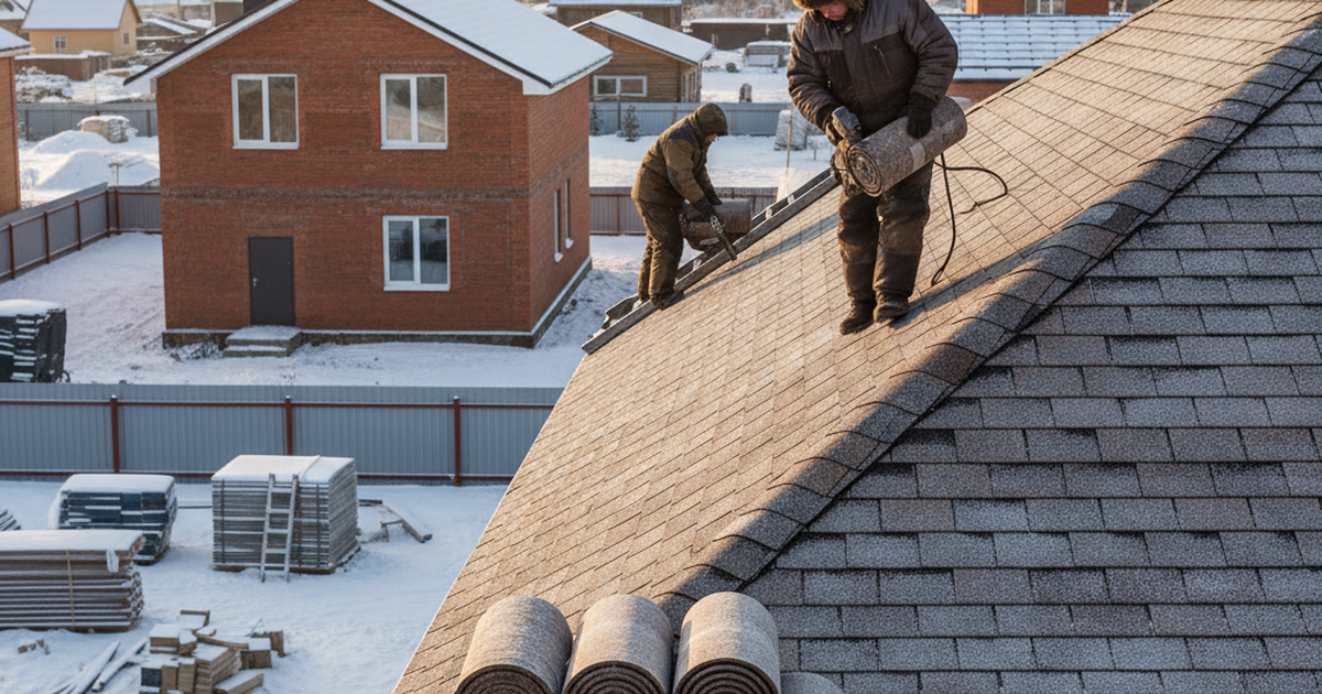 Гибкая черепица для крыши в Кемерово: виды, монтаж и реальный опыт