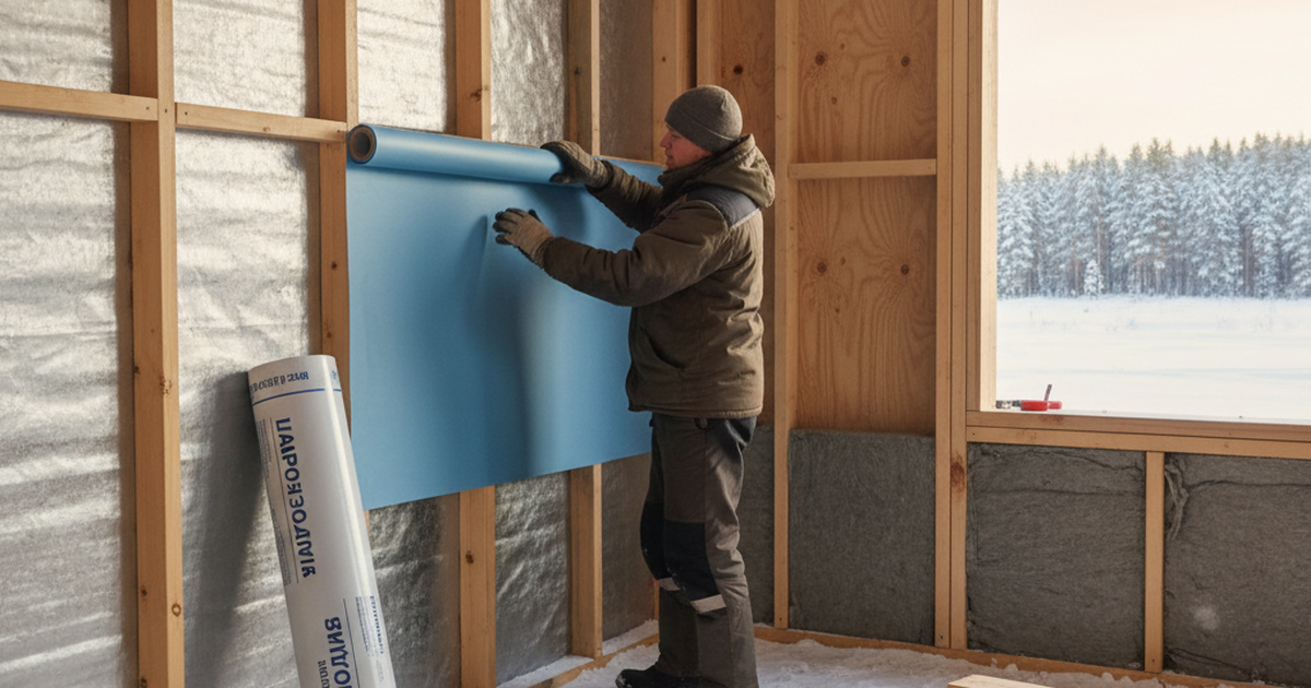 Пароизоляция в частном доме в Сибири: как сделать правильно