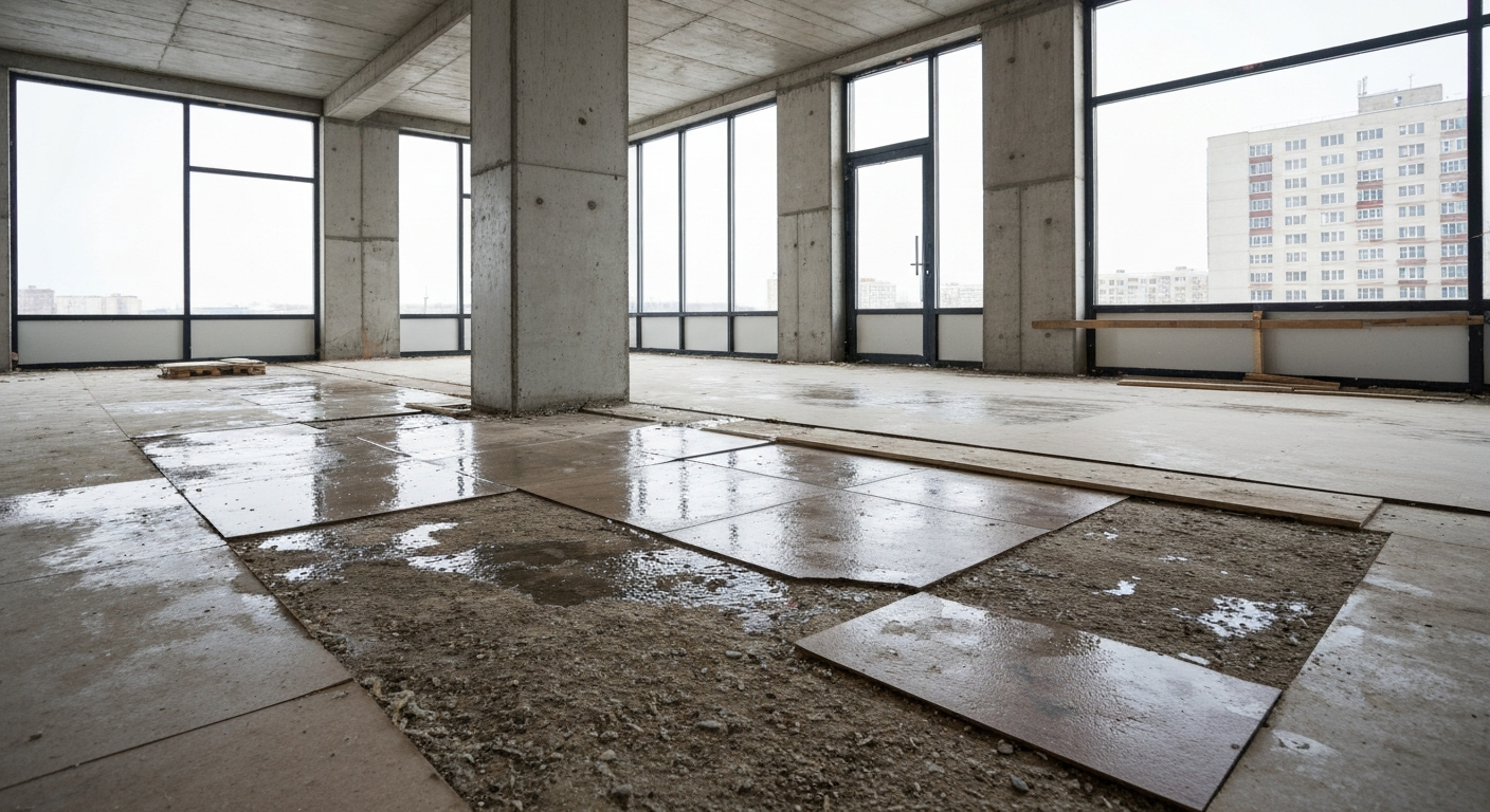 Почему вздулся линолеум на первом этаже: причины и решения для Кузбасса